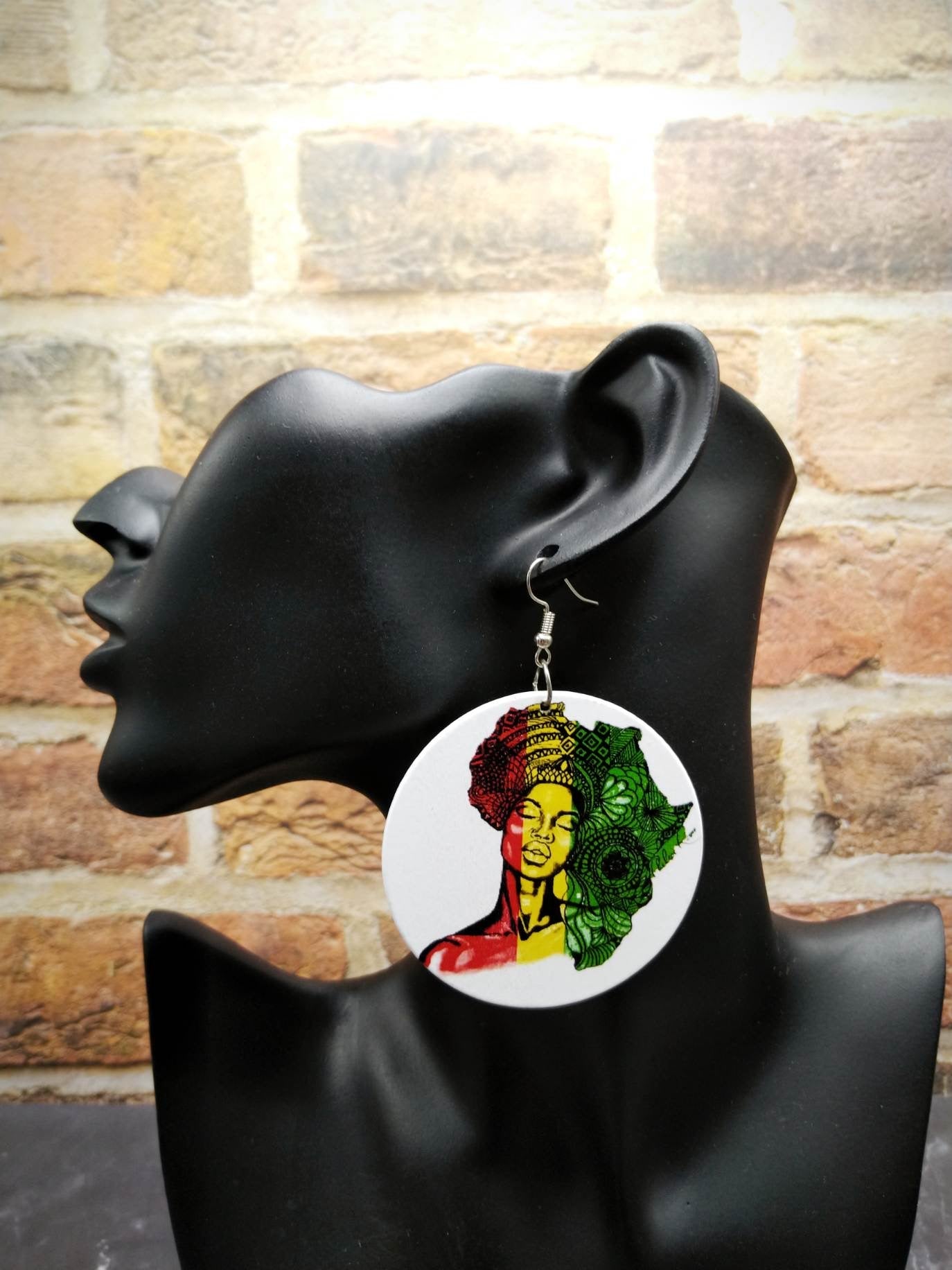 African Mother Earrings