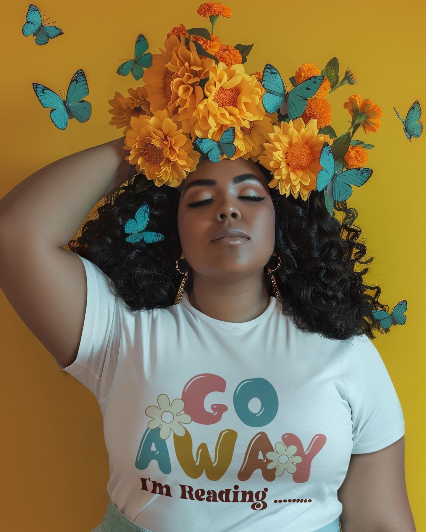 Go Away I’m Reading… T-Shirt