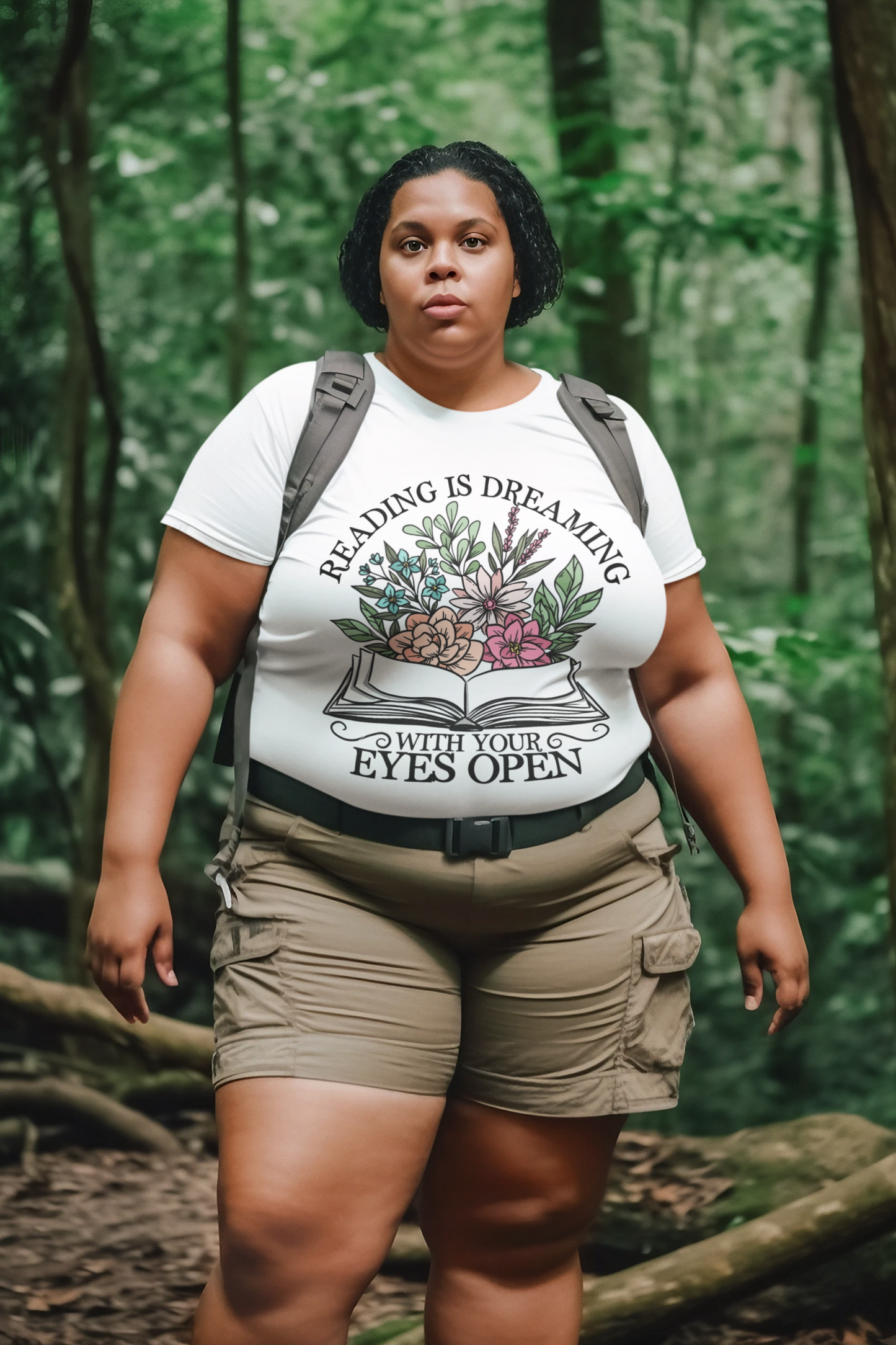 Reading Is Dreaming With Your Eyes Open T-Shirt - Perfect Tee for Book Lovers