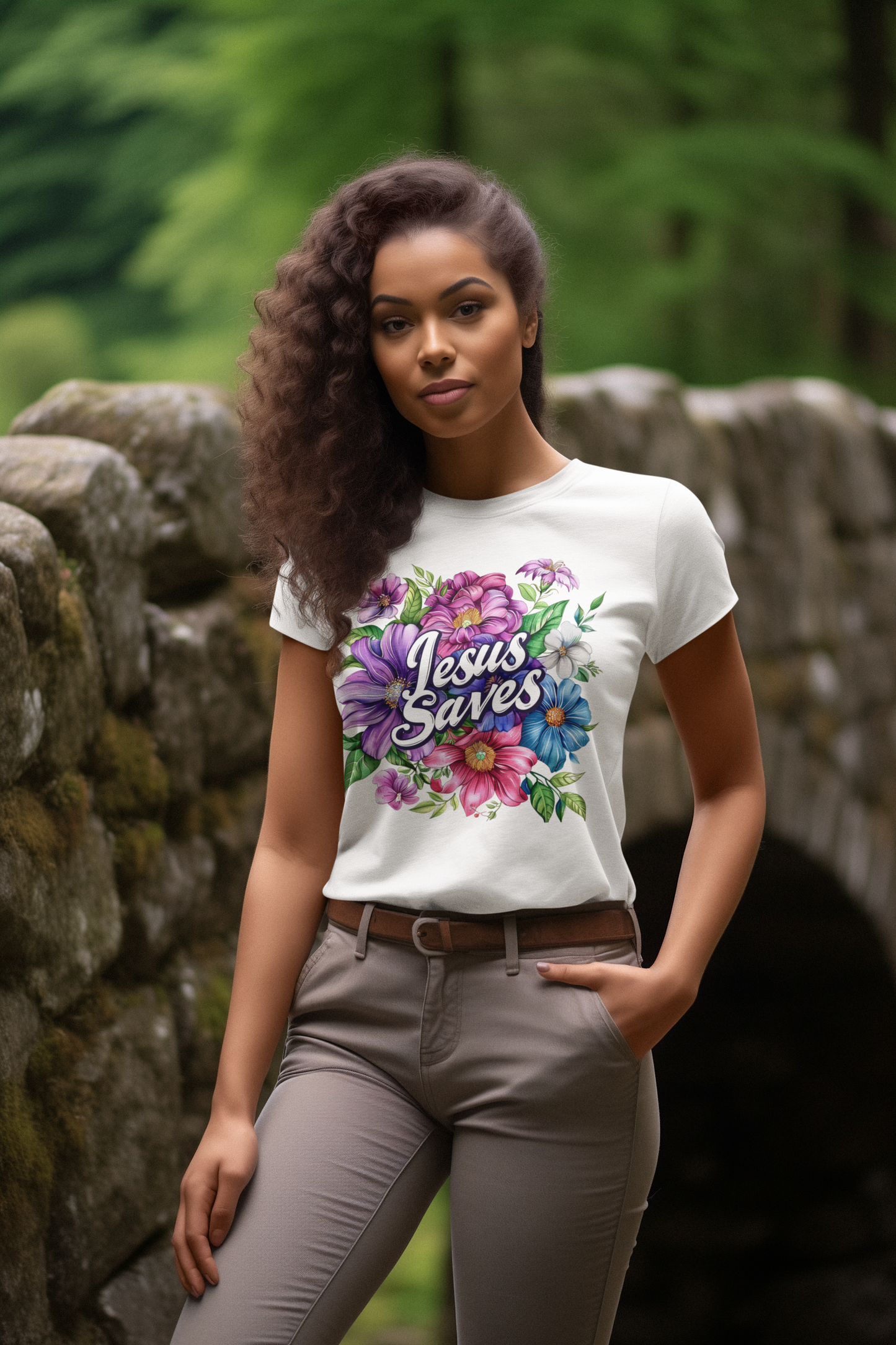 Jesus Saves T-Shirt - Faith-Inspired Tee for Believers